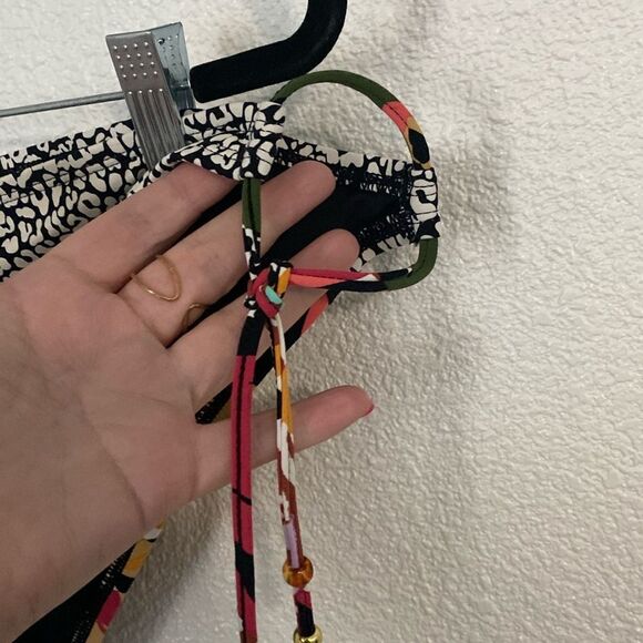 NWT- Bleu by Rod Beattie-Let's Get Loud Tie Side Bikini bottoms - Size 14 - Picture 4 of 9